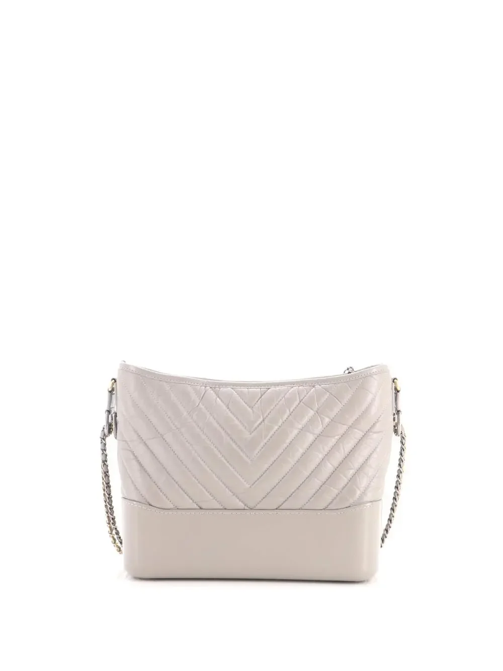 Chanel Gabrielle Hobo Chevron Aged #333503C18B